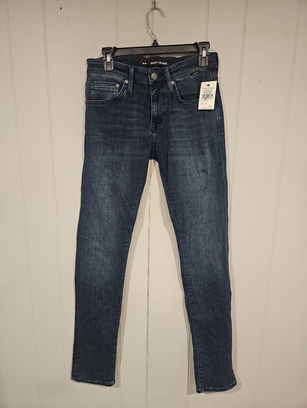 NWT Mavi Jake Slim Leg Denim Blue Jeans Men's Size 29x34 Stretch Medium Wash